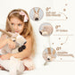 Niuhoulu Saiga Antelope Stuffed Animals Soft Plush Toy Kids Cuddly Fluffy Plushie Doll For Girls Boys Babies Toddlers Girlfriend