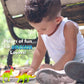 Gidgod Dinosaur Figures For Toddlers Kids Toys 7 Inch Jumbo Figure Educational Mini Small Kimicare Animal Toy,Cake Decoration Di