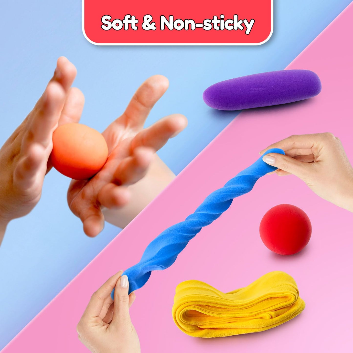 YOPINSAND Air Dry Clay 115 Colors, Modeling Clay for Kids, DIY Molding Magic Toy with Tools, Gift for Kids Boys Girls