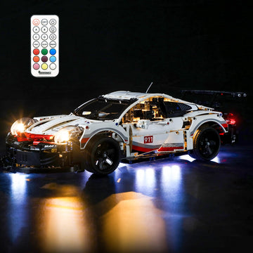 Briksmax Led Lighting Kit For Technic Porsche 911 Rsr - Compatible With Lego 42096 Building Blocks Model- Not Include The Lego S
