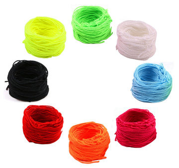 Penta Angel 80 Yoyo String (10 Each - Florescent Lime Green, Yellow, Orange,Blue,Rose,Red,Black And White)