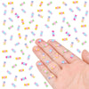100 Pieces Mini Candy For Dollhouse Miniatures Mini Food For Crafts Tiny Resin Things For Dollhouse Mini Kitchen Micro Landscapi