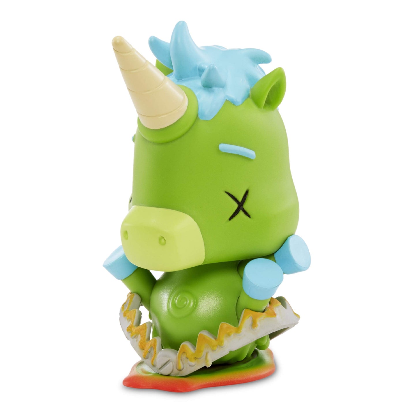 Mga Entertainment R.I.P. Rainbows In Pieces Gnarly, Messed Up Unicorn Character Happy Trappy