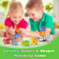 Learning Toys For 2 3 4 Year Old, 52 Pcs Abc Animal Alphabet Match Game With Uppercase Lowercase, 10 Different Animal Figures, P