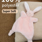Lovey Soft Toy, 12-Inches, Pink Bunny, Stuffed Animals For Babies, Security Blanket Toy Infants 0-6 Months, Snuggle Toy Baby Gir