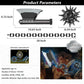 HIGH GODO Demon Anime Sword Building Set - 43in Axe & Meteor Hammer Kit, 779 PCS, Plastic, Gifts for Adults & Kids 8+