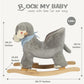 Rocking Horse Puppy, Baby Animal Rocker, Rocking Horse With Seat, Ride On Horse, Plush Rocking Horse With Sweet Music, Wooden Ro