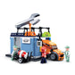 Sluban Maintenance Shop  Building Blocks Kit (340 Pieces) For Boys And Girls Aged 6 Years And Above Ideal For Birthday Gift Ret