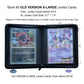 Rayvol Jumbo Card Binder Size Xl, Fits 80 Xl Jumbo Cards -Includes 80 Sized Xl Penny Sleeves, Ringless Jumbo Card Binder For Ove