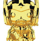 Funko Pop Marvel: Studios 10 - Thor (Gold Chrome) Collectible Figure, Multicolor, Standard