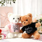 Hungdao 2 Pcs Wedding Flower Girl Proposal Gifts 11.8 Inch Ring Boy Plush Will You Be My Flower Girl Bear Stuffed Animal From Br