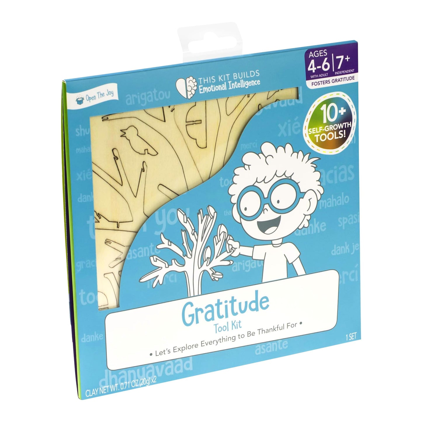 Open The Joy Gratitude Tree: A Playful Journey to Cultivate Thankfulness and Resilience in Kids - Engage, Learn, and Grow Togeth