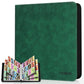 JoyHood Card Binder for Trading Card  Card Collection Binder with 12 Pocket - Hold Up to 960 Cards  Card Album Holder compatible with TCG/PM/MTG/OPCG/YGO Card (Dark Green  12 Pockets)