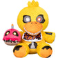 Jazwares Five Nights at Freddys Nightmare Chica Plush  8Inch Stuffie with Soft Material and GlowinTheDark Eyes