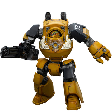 Joytoy 1/18 Action Figure Mecha Warhammer 40,000 Imperial Fists Contemptor Dreadnought Movable Model Collectible Figurine
