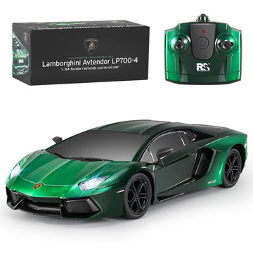 MIEBELY Lamboghini RC Car - 1:24 Scale Lambo Toy Car 3.7V 500mAh, LP700 Fast Remote Control Car for Boys 8-12, Rc Race Car Model