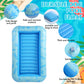 Jellyarch Dog Float For Summer Pool 60'' X 33. 5'' Inflatable Dog Pool Float With Rope And Handle Durable And Foldable Pet Raft