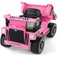 ELEMARA Ride on Construction Truck, 12V 9AH Ride on Car with Dump Bed, Shovel, Battery Car for Kids,4.0MPH Max,Kids Electric Veh