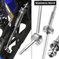 hopsupRC 1/10 RC Upgrade Kit - Steel Drive Shaft, Adjustable Turnbuckles, Red