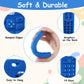 Aolso Baby Teether Toys, 2Pcs Silicone Phone Shape With 2Pcs Pacifier Clip, Soft Chew Toys For Boys Girls 0-18 Months, Teething