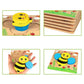 Toddlers Wooden Animal 6 Pack Puzzles