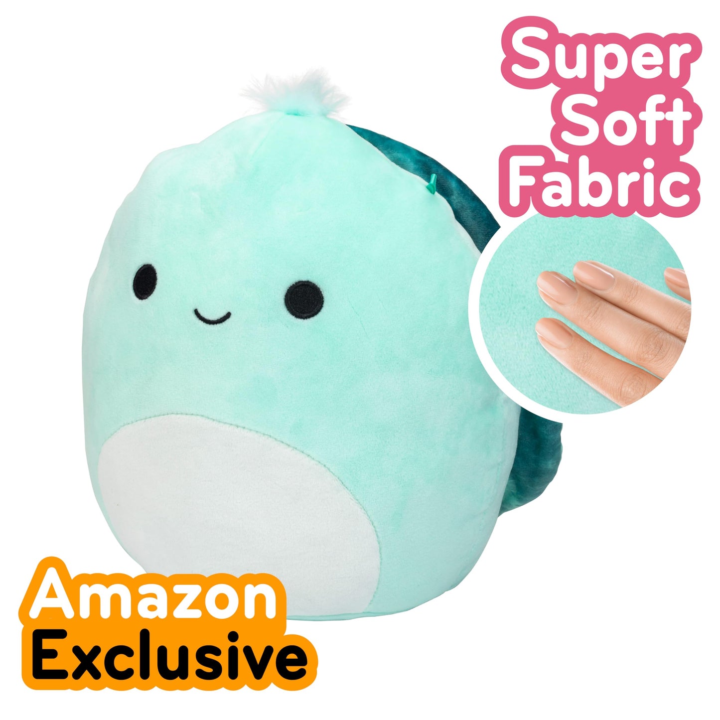 Squishmallows Original 8-Inch Onica The Easter Turtle - Official Jazwares Plush - Collectible Soft & Squishy Turtle Stuffed Animal Toy - Add To Your Squad - Gift For Kids, Girls & Boys
