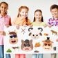 24 Sheets Farm Animals Stickers Make A Face Stickers For Kids Diy Farm Sticker Sheets For Girls Children Farm Birthday Party Goodie Bags Stuffers Party Favors Exchange Gifts