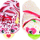 Basic Fun Cutetitos Chips & Salsa Plush Animals - 5" Mini Collectibles - Pink & Purple - Ages 3+, Series 1, Model 39239