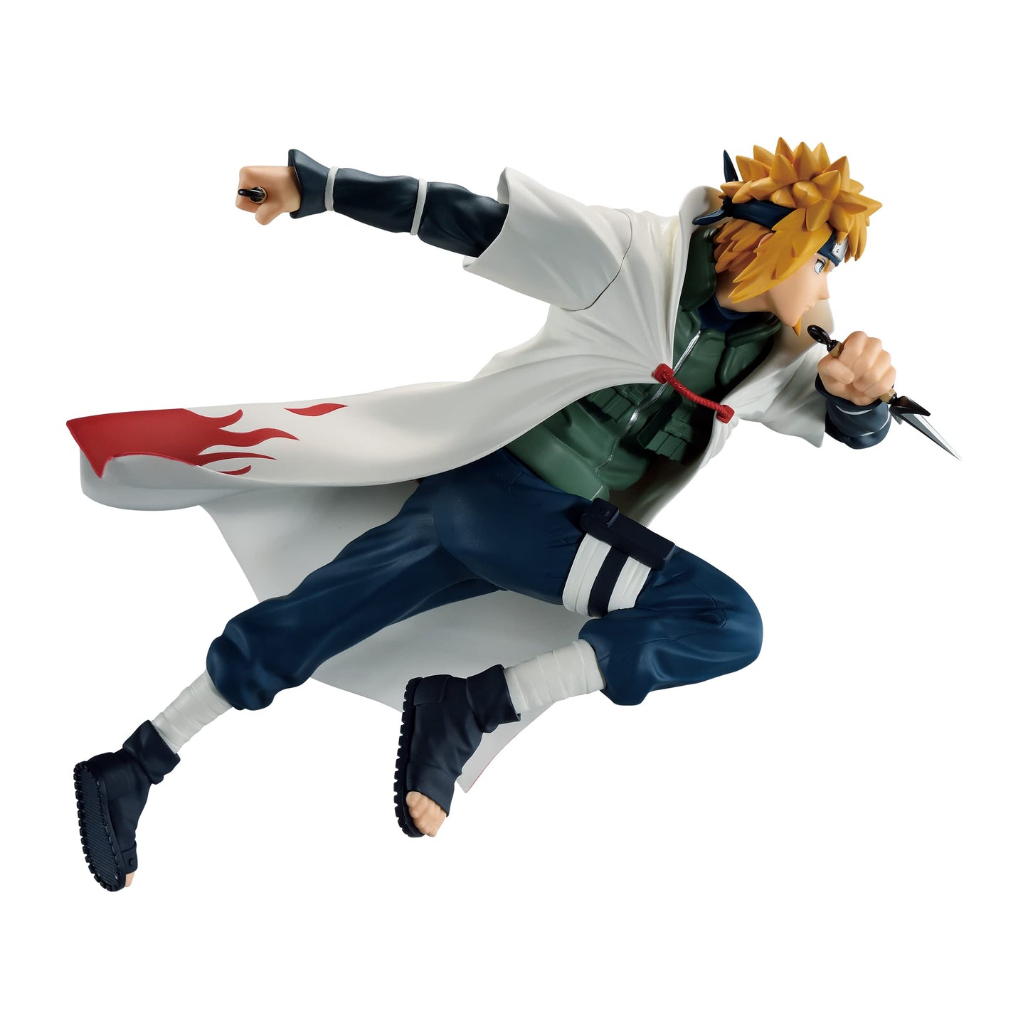 Banpresto Naruto Shippuden Vibration Stars Namikaze Minato II Statue - Medium, Plastic, Collectible Figure