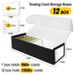 Azen 12 Pack Trading Card Storage Box, Hold 11000+ Standard Trading Cards, Cardboard Storage Box With 20 Dividers And 12 Labels
