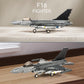 DAHONPA F-16 Fighting Falcon Military Army Air Building Bricks Set  520 Pieces Air-Force Build Blocks Toy  Gift for Kid and mature-themed.