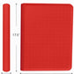 16 Pocket Card Binder  1000+ enhanced Zip Trading Card Binder  Double Sided Pocket Card Binder Album  Ringless Card Folder for MTG  TCG  Sports Card (Red  16Pockets)