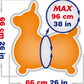 Gymnic Rody Max Bounce Horse (Red)