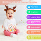 Baby Musical Toys 6-12 Months, Rabbit Piano For Baby Musical Toys For Toddlers 1-3, Busy Board With Music & Light, Birthday Toy
