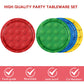 DURYGEN 40PCS Building Blocks Themed Birthday Party Decorations Building Bricks Tableware Party Paper Plates Napkins Building Bl