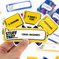 Stuff That! By Professor Puzzle Games - Family Friendly Card Game Of Creative Thinking/Bluffing! - Card Game For All Ages.