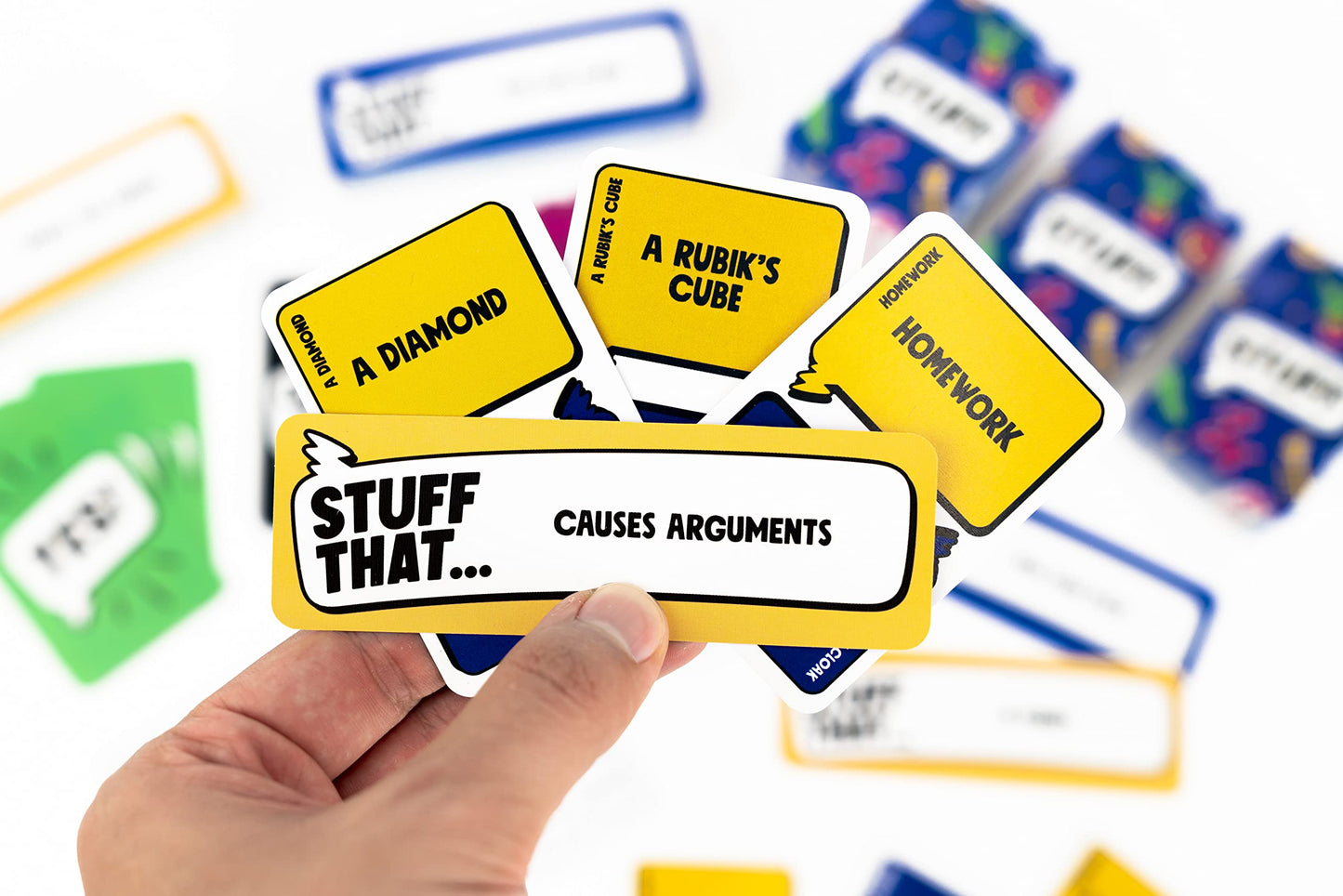 Stuff That! By Professor Puzzle Games - Family Friendly Card Game Of Creative Thinking/Bluffing! - Card Game For All Ages.