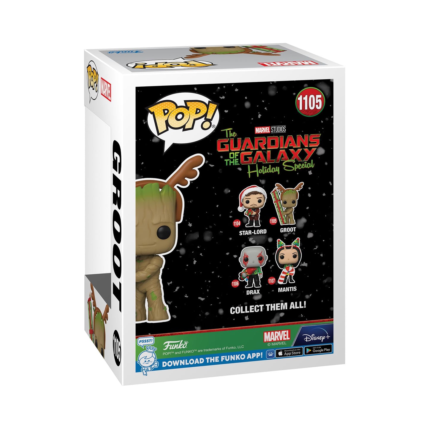 Funko Pop! Marvel Holiday: Guardians Of The Galaxy - Groot