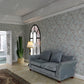 Iland Originality Dollhouse Wallpaper 39 * 15.7 Inch, Dollhouse Accessories On 1:12 Scale Or 1:6 Scale (Vine Dance)