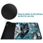 Rwutytiul Wolf Card Playmat 24 X 14 Inch With Tube Bag, Card Gameplay Playmat With Zones Commander Deck Board Mtg Rpg Ccg Tcg Ca