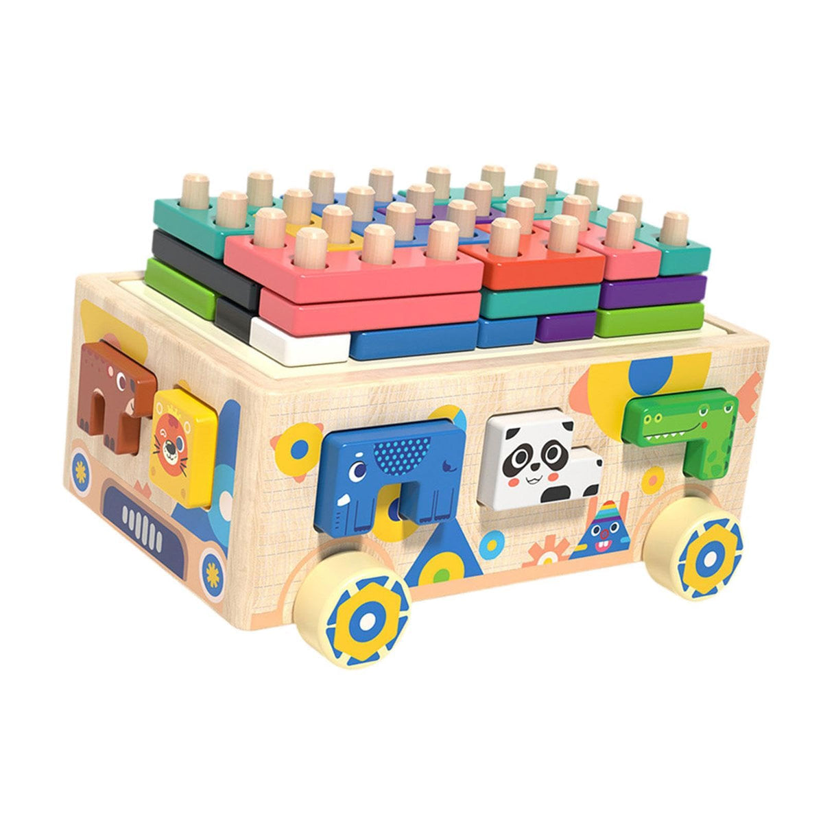 Zoomella Montessori Toys For 2 3 4 Year Old Stacking Toy For Children Boys Girls Kids