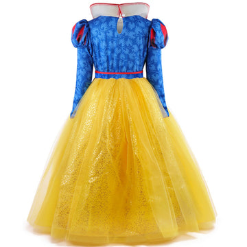 Szytypyl Classic Princess Costume For Girls Birthday Party Fancy Tulle Dress