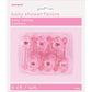Adorable Pink Baby Rattles (6Cm) 6 Count - Party Favors For Baby Showers & Celebrations