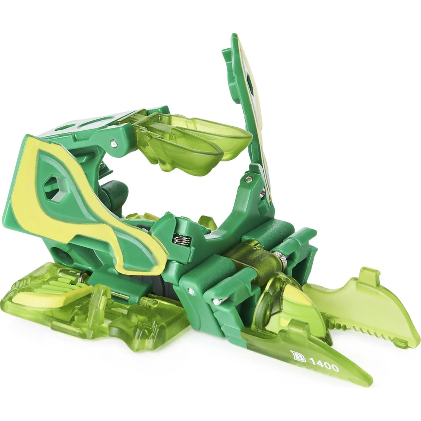 Bakugan Geogan Rising 2021 Ventus Swarmer Geogan (Viloch Combiner Part 7 of 7) Collectible Action Figure and Trading Cards