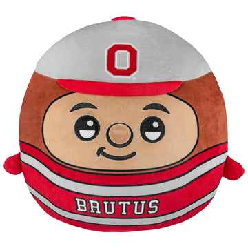 Sleep Squad Ohio State Buckeyes Brutus 12'' Kiri Cloud Plushie - Official Collegiate Plush