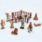 Onest 57 Pieces Native American Figurines Indian Figurines Indians Historical Plastic Action Figures For Projects Decoration Bir