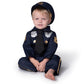 Spooktacular Creations Halloween Baby Boy Police Costume, Infants Cop Costume For Toddler Halloween Pretend Play, School, Event Dress Up Party (18-24 Months)