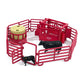 Big Country Toys 6666 Ranch Black Angus Ranch Set – Realistic Ranch Playset With Cattle, Accessories & Farm Fun