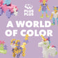 PLUS PLUS 500 Piece Interlocking Building Block Kit - Small 3D Puzzle, Multicolor Cardboard STEM Toys, Model 104049