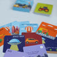 SavvySak Concentration | 36 Cards | Match UP The Vehicles | Age 3+ Years | Memory Cards Game | Educational